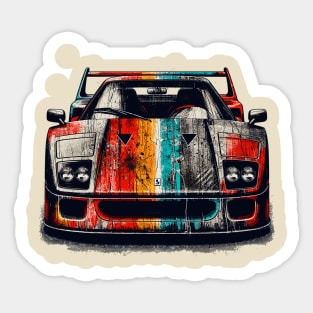 Ferrari F40 Sticker